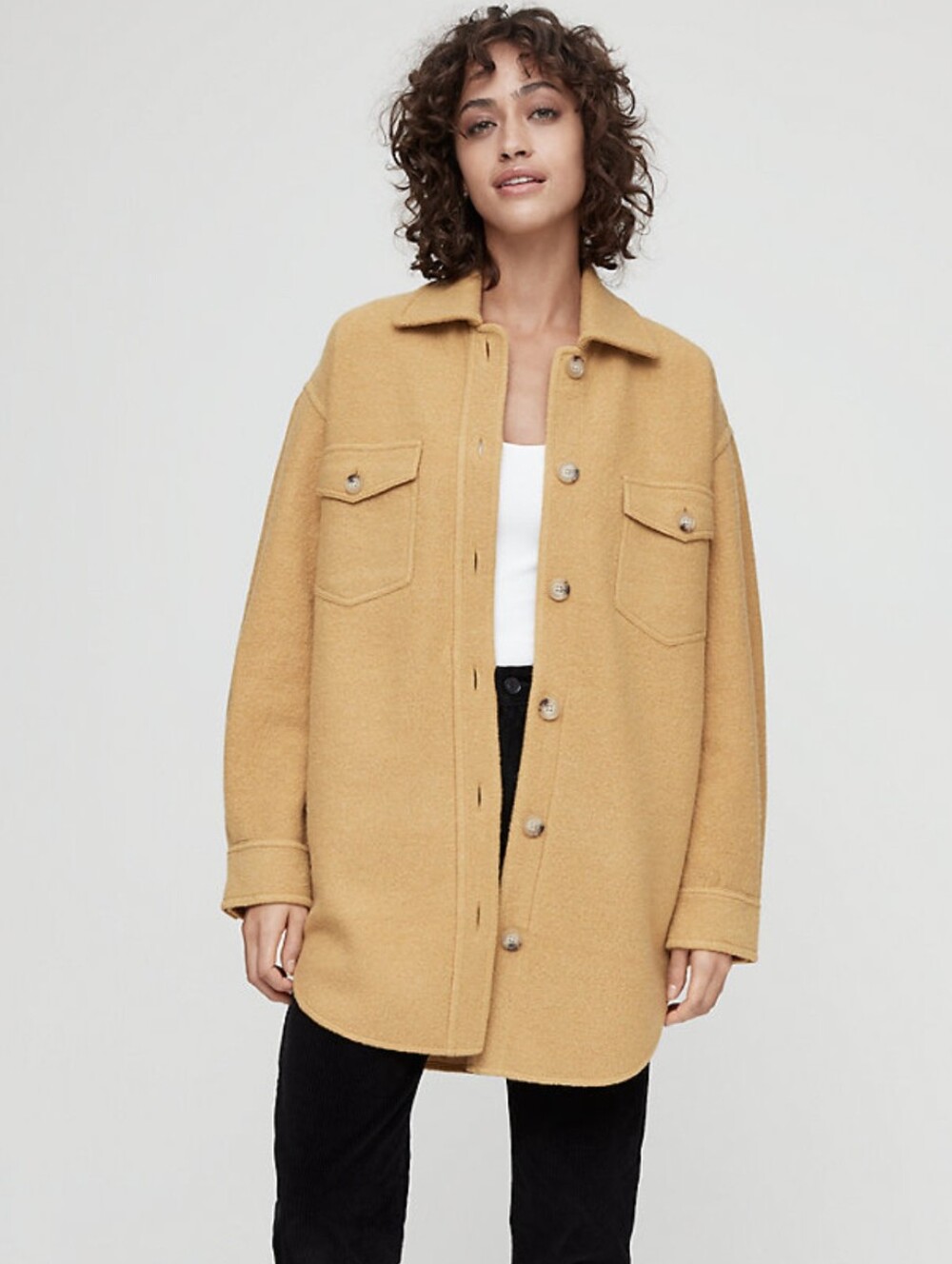 aritzia x Wilfred ganna shirt jacket